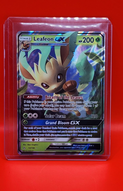 Leafeon GX 13/156 [US SELLER] Sm-Ultra Prism Ultra Rare Holo Pokemon TCG - Image 3