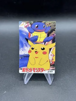 Charmander Holo Pokemon Vintage Pocket Monsters Vending Prism Sticker 361 - Image 2