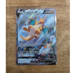 Pokemon TCG Dragonite V 192/203 Evolving Skies Ultra Rare Full Art Holo - Image 1