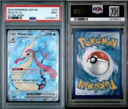 Pokemon Milotic ex PSA 9 Sv08: Surging Sparks 217/191 Ultra Rare Holo English - Image 5