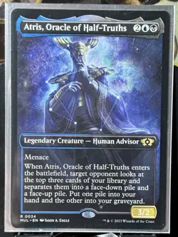 Atris, Oracle of Half-Truths - Reg - MTG - MUL - 0034 - RARE ~ NM - Image 2
