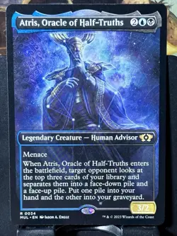 Atris, Oracle of Half-Truths - Reg - MTG - MUL - 0034 - RARE ~ NM - Image 3