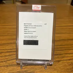 2025 Panini WNBA One And One Jersey Auto Sophie Cunningham /99 Redemption Card - Image 1