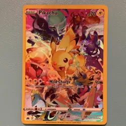 Pokemon Pikachu Crown Zenith Secret Rare Full Art Holo 160/159 English 70 HP - Image 1
