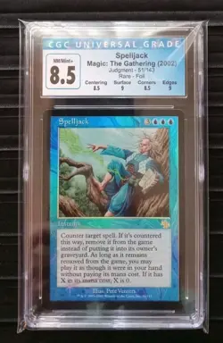 Mtg Spelljack. (CGC) 8.5 Judgment Rare Foil. [2002] - Image 1