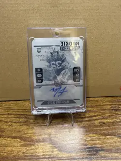 2025 Panini Optic MarShawn Lloyd RC Auto Packers 1/1 Printing Plate - Image 1