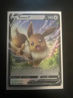 Eevee V SWSH065 SWSH: Sword & Shield Promo Cards Holo - Image 1