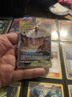 Pokemon Espeon & Deoxys GX TAG TEAM Holo Promo Card SM240 Pokemon TCG - Image 2