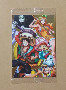 ONE PIECE Wafer Card -20th anniversary- No.21 STAMPEDE Movie Card - Image 1