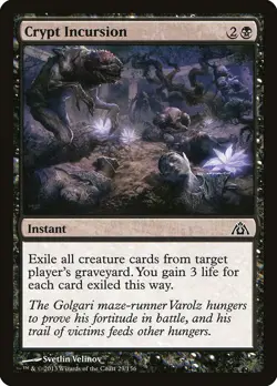 Crypt Incursion - NM - C - MTG - Image 1