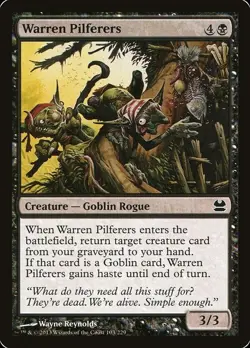 WARREN PILFERERS X4 *MODERN MASTERS* - Image 1