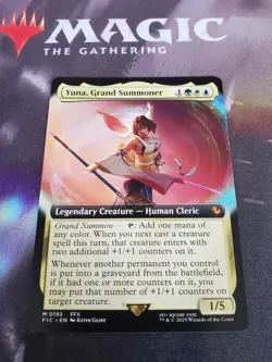 Mtg. Yuna, Grand Summoner. Borderless. Commander: Final Fantasy. Pack Fresh - Image 1