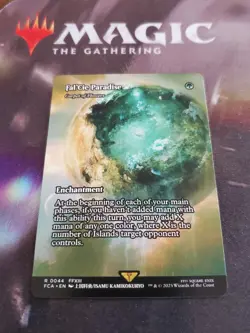 Mtg. Fal'Cie Paradise - Carpet of Flowers. Showcase. Final Fantasy. Nm - Image 1