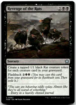 MTG Revenge of the Rats Foundations FDN #67 uncommon NM multiple quantities! - Image 1