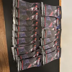Magic The Gathering D&D Adventures in the Forgotten 18 Booster Packs Sealed - Image 1