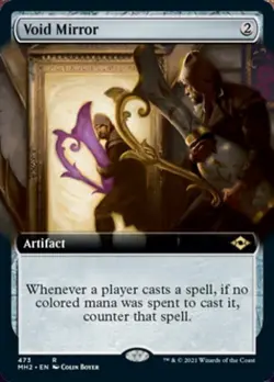 Void Mirror (Extended Art) - Light Play MTG Modern Horizons 2 - Image 1