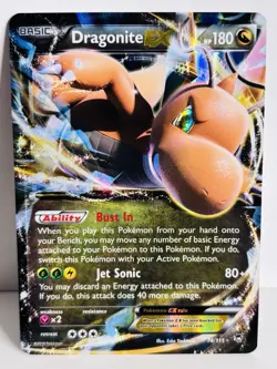 Dragonite EX 74/111 Holo Rare EX Furious Fists Pokemon - Image 1