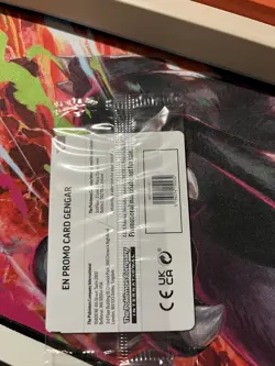 Pokemon TCG Gengar 050/088 Eb Games Perfect Order Stamped Sealed English Promo - Image 2