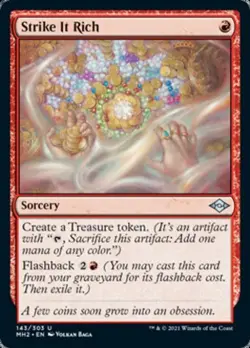 Strike It Rich - Light Play MTG Modern Horizons 2 - Image 1