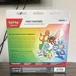 Pokemon TCG First Partner Illustration Collection Series 1 Box Promo Booster - Image 2