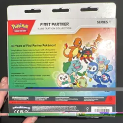 Pokemon TCG First Partner Illustration Collection Series 1 Promo Booster Box - Image 2