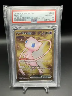2023 Pokemon 151 Ultra Premium Collection Mew EX Metal #205/165 PSA 10 GEM MINT - Image 1