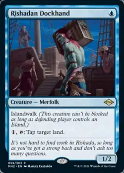 Rishadan Dockhand - Light Play MTG Modern Horizons 2 - Image 1