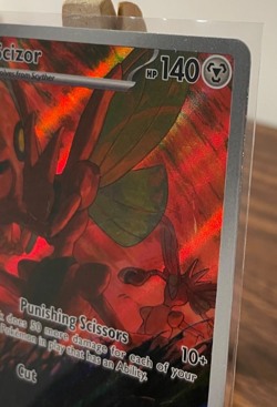 Scizor - Obsidian Flames - 205/197 - Illustration Rare - Full Art - Pokemon Card - Image 3