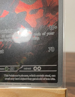 Scizor - Obsidian Flames - 205/197 - Illustration Rare - Full Art - Pokemon Card - Image 5