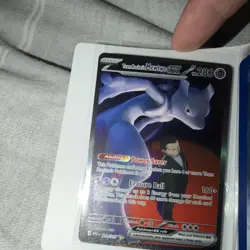Pokemon Team Rocket's Mewtwo EX 280 HP Ability Foil Rare Card 281/217 - Image 1