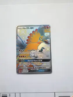Pokemon TCG Ho-Oh GX SV50/SV94 Hidden Fates Shiny Holo Rare Card - Image 1