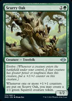 Scurry Oak - Light Play MTG Modern Horizons 2 - Image 1