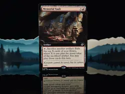 Memorial Vault #336 EOE R( Extended Art) (Non-Foil) MTG Edge of Eternities - Image 1