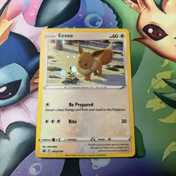 Eevee SWSH190 SWSH: Sword & Shield Promo Cards Holo - Image 1