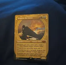 MTG Aragorn the united mythic rare Lord of the rings - Image 1