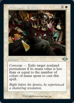Prismatic Ending (Retro Frame) - Light Play MTG Modern Horizons 2 - Image 1