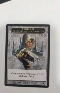 Emblem - Elspeth, Sun's Champion Theros Regular - Image 1