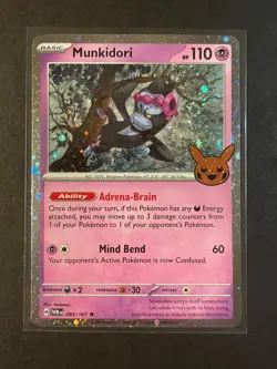Pokemon Munkidori 095/167 Halloween Trick or Treat Cosmos Holo Rare NM - Image 1