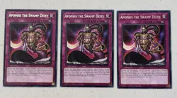 Yugioh TCG Maze of the Master Apophis the Swamp Deity x3 - Image 1