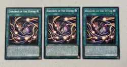 Yugioh TCG Maze of the Master Dangers of the Divine x3 - Image 1