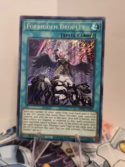 Yu-gi-oh- Forbidden Droplet - BROL-EN090 Secret Rare - 1st Ed NM! - Image 1