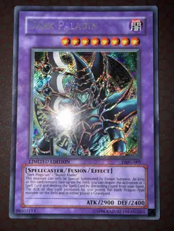 Yu-Gi-Oh! Dark Paladin (Holo Bleed) -DMG-001- Secret Rare - Limited Edition VLP! - Image 1