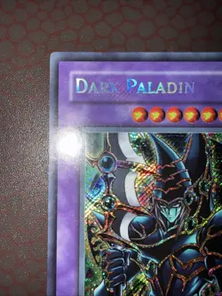 Yu-Gi-Oh! Dark Paladin (Holo Bleed) -DMG-001- Secret Rare - Limited Edition VLP! - Image 3