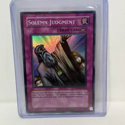 Yugioh! Solemn Judgment RP01-EN045 Super Rare - MINT/NM - Image 1