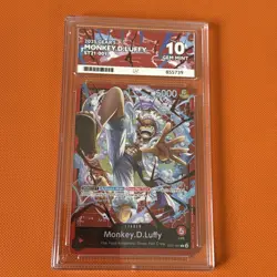 One Piece Gear 5 Monkey D. Luffy ST21-001 Leader Graded ACE 10 - Image 1