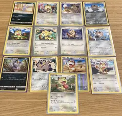 Meowth Collector Lot | 13-Card Lot | Pokemon | HP - Image 1