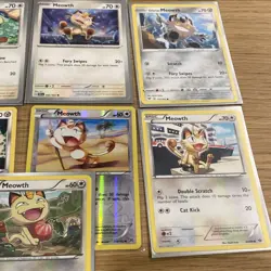 Meowth Collector Lot | 13-Card Lot | Pokemon | HP - Image 4