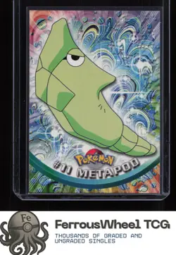 Metapod 11 - Topps Pokemon: TV Animation Edition - Red Label (NM) - Image 1