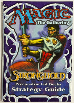 MTG Stronghold Rulebook Strategy Guide - 1998 Magic The Gathering - Image 1