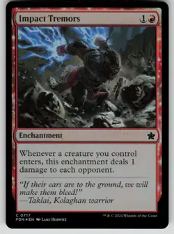 Impact Tremors Foil C Foundations 717 NM - Image 1